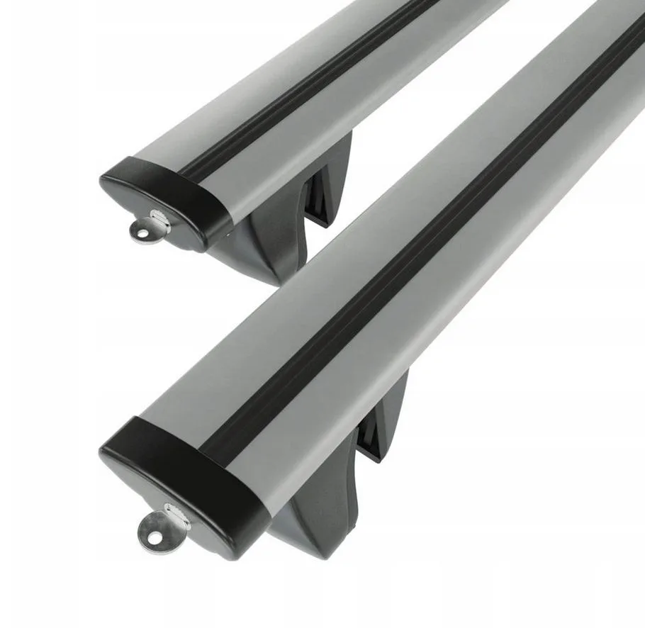 Багажник Alfa Tour на рейлинги + 1,3 Aero Dynamic Amos c ключом