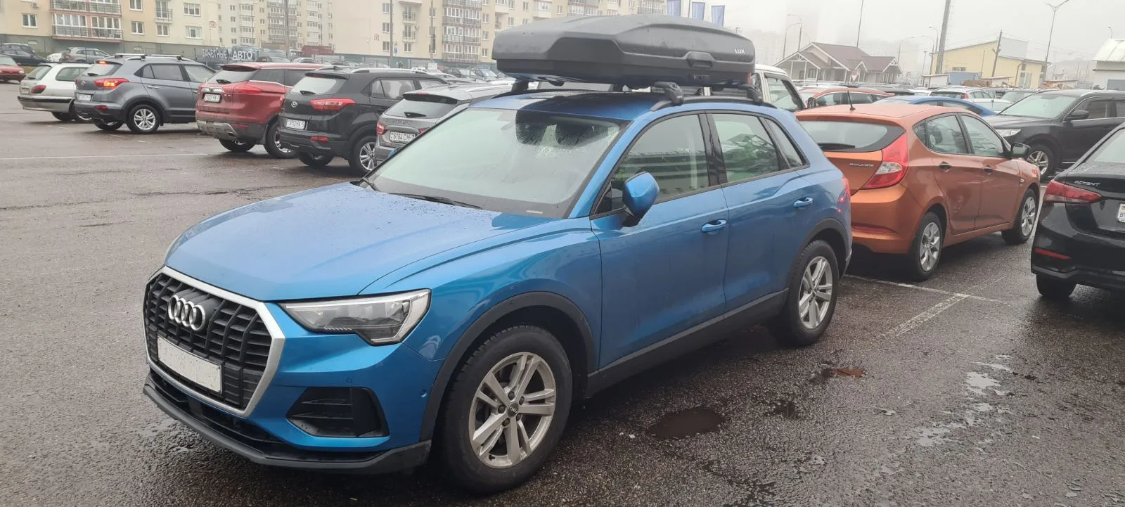 Бокс на крышу LUX TAVR 197 черный матовый 520 — изображение 12