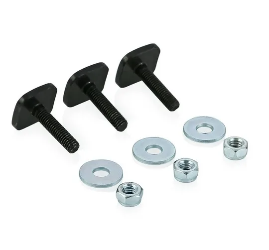 Комплект Т-образных переходников для установки велокреплений Amos на аэродинамические дуги (Amos, Atlant, Lux, Nord, Thule)