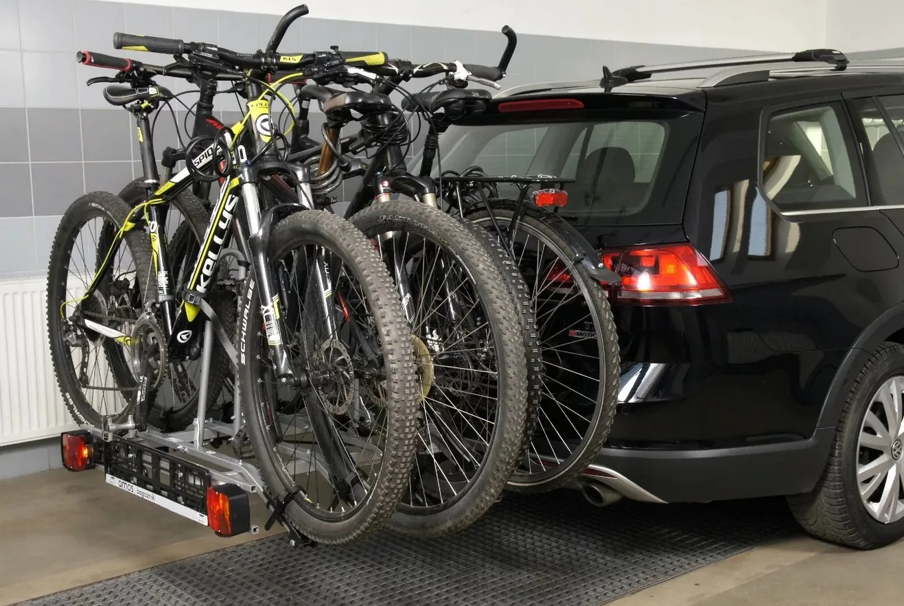 Велобагажник на автомобиль AMOS TYTAN 4 Plus для 4-х велосипедов — изображение 3