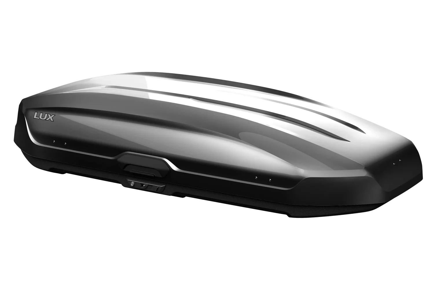 Бокс на крышу LUX TAVR 197 черный глянцевый 520L