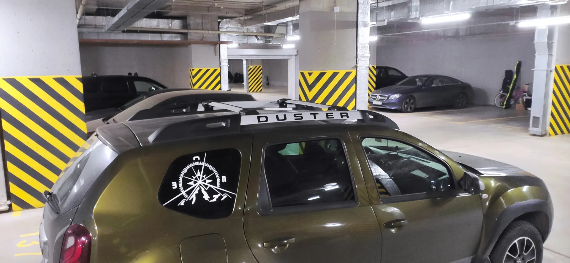 Багажник LUX Hunter для Renault Duster c 2021-/ Nissan Terrano c 2015- Silver — изображение 3