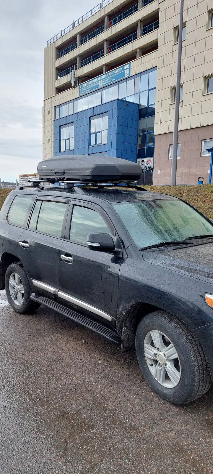 Бокс на крышу LUX TAVR 197 черный матовый 520 — изображение 15