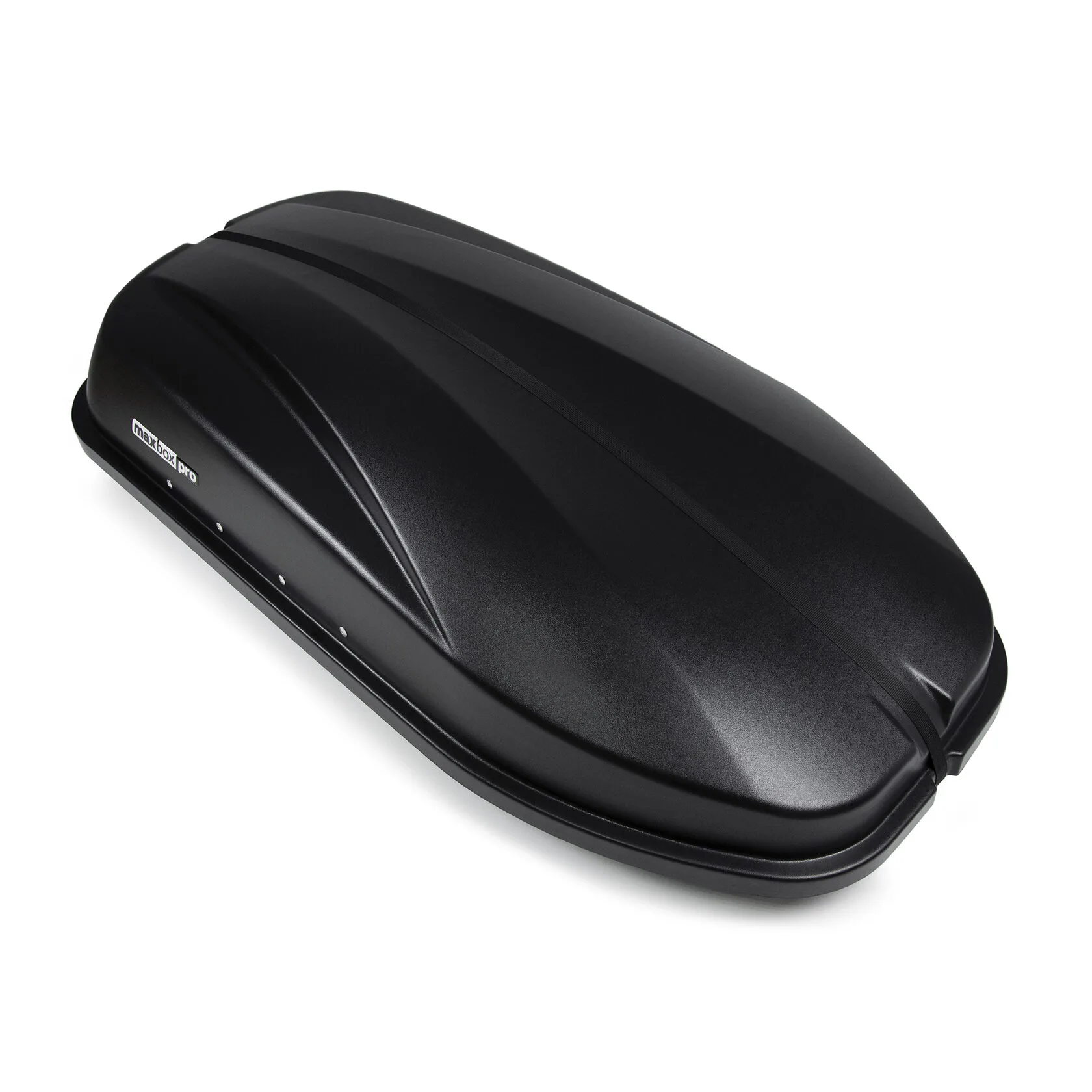 Автомобильный бокс MaxBox PRO 380 черный матовый 159x79x43 одностороннее открывание — изображение 11