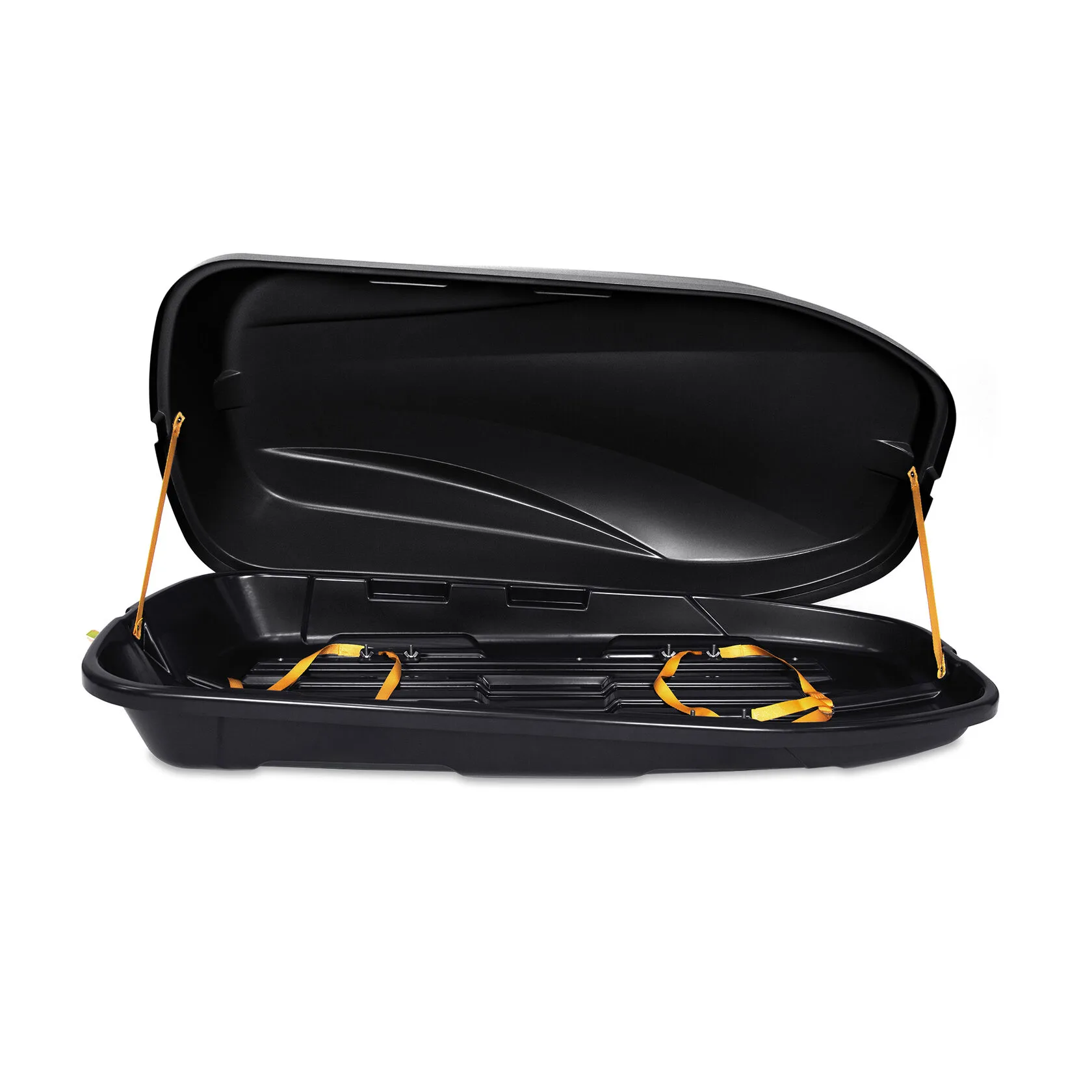 Автомобильный бокс MaxBox PRO 380 черный матовый 159x79x43 одностороннее открывание — изображение 16