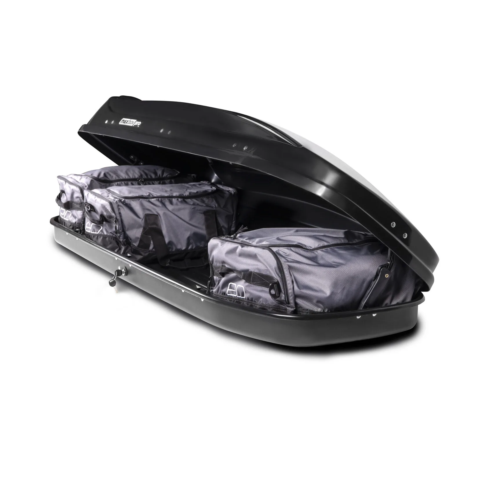 Автобокс MaxBox PRO 520 черный глянцевый (металлик) 196x80x43 — изображение 4