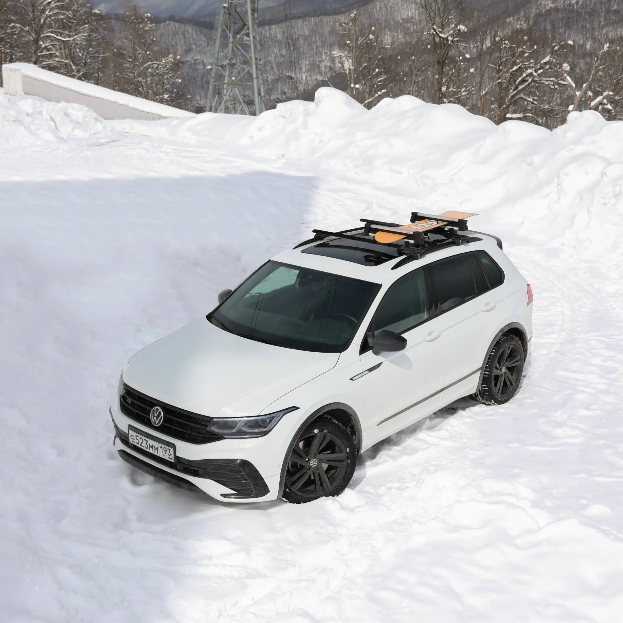 LUX ЭЛЬБРУС 500 - крепление для перевозки лыж и сноубордов — изображение 5