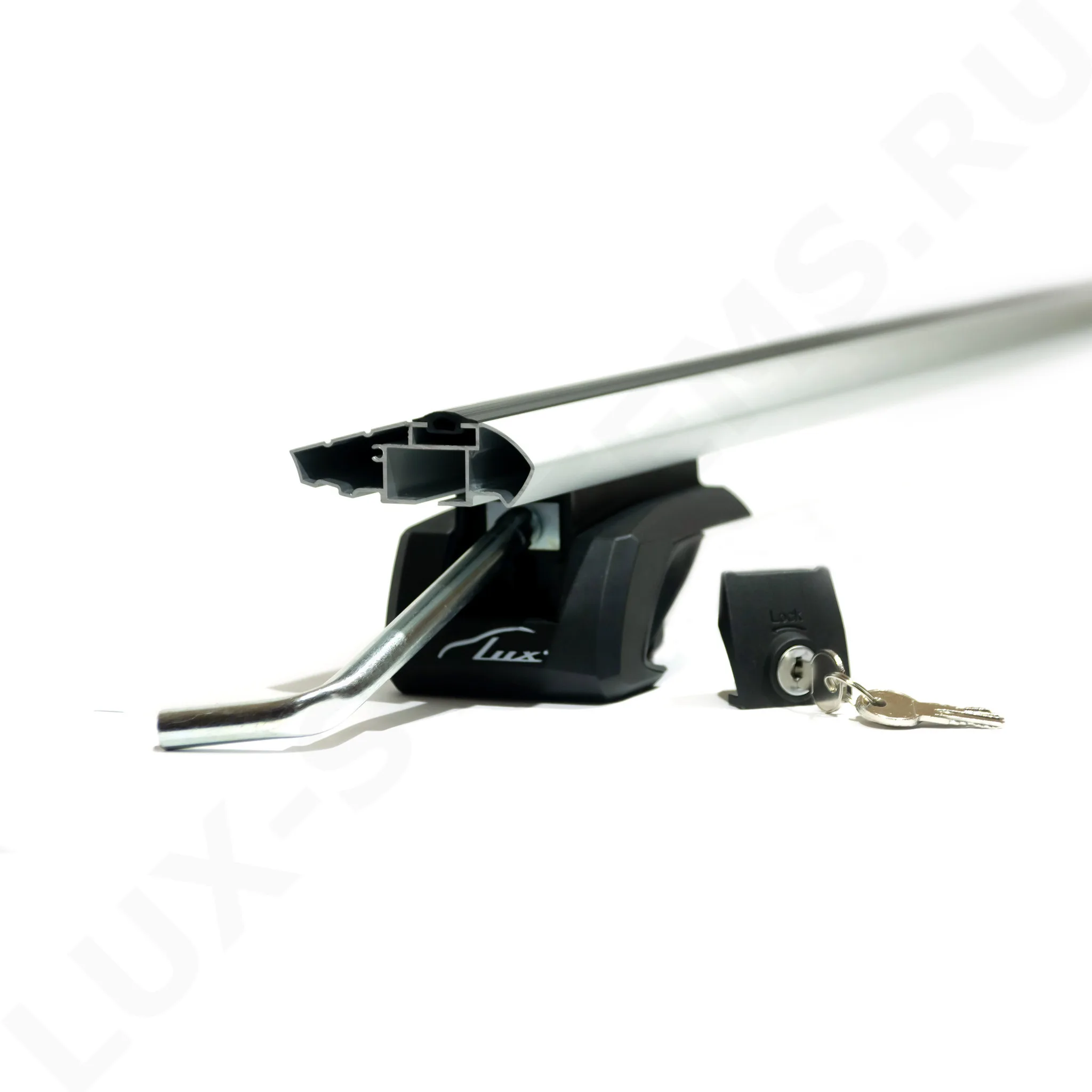 Багажная система "LUX" Элегант с дугами 1,3 м Aero Travel (82 мм) для а/м с рейлингами