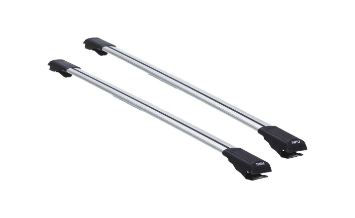 Автомобильная багажная система Turtle shark Silver аэро с замком