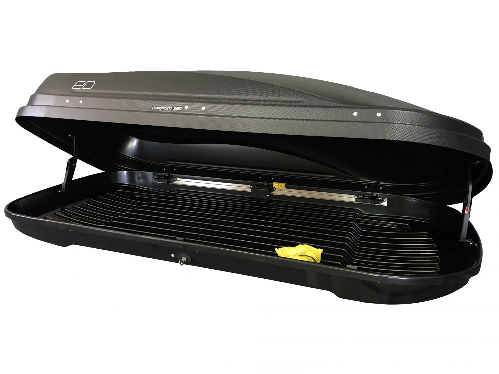 Автобокс ЕвроДеталь Магнум 390L черный карбон 185 х 84 х 42