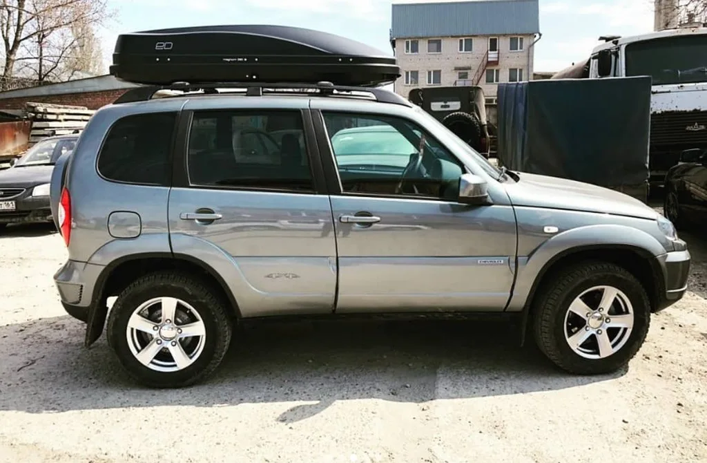 Автобокс ЕвроДеталь Магнум 390L черный карбон 185 х 84 х 42 — изображение 3