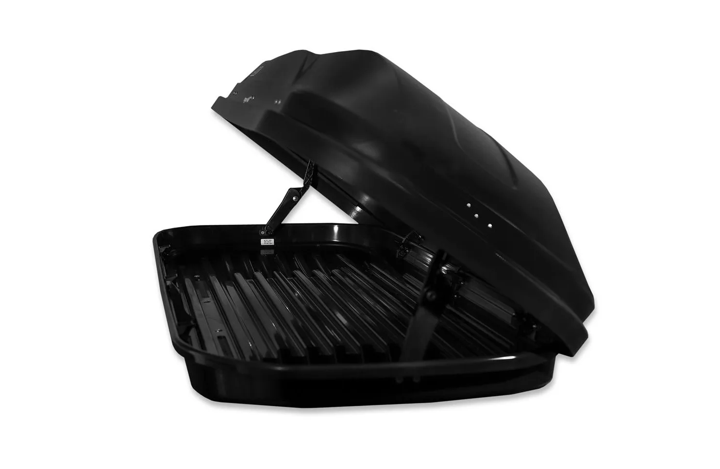 Бокс автомобильный Евродеталь Магнум 390L чёрный металлик 185 х 84 х 42 — изображение 4