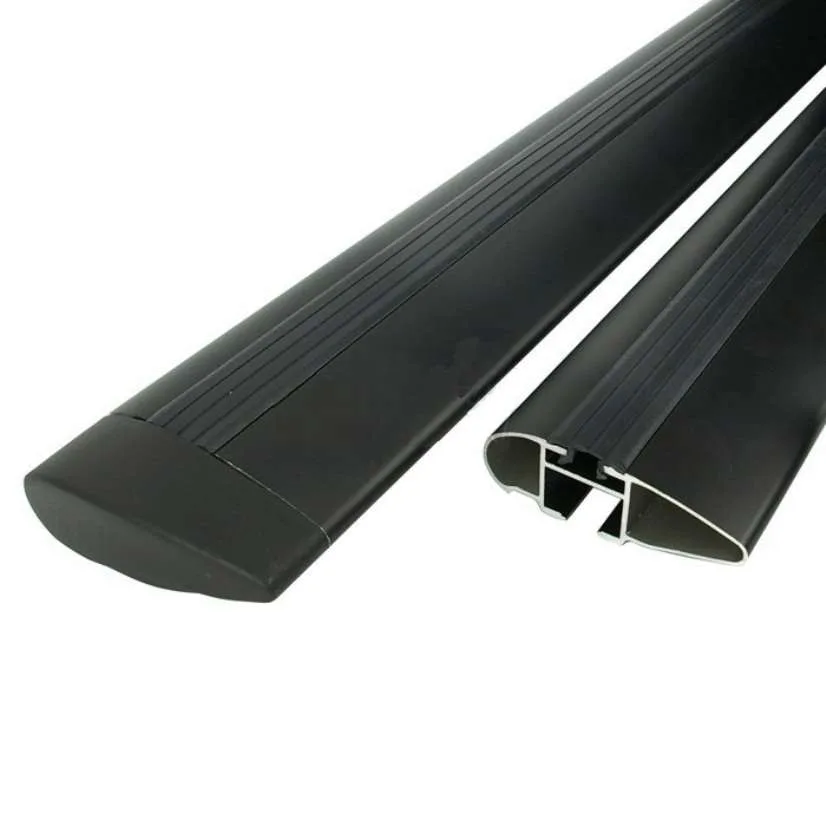 Поперечины на рейлинги Mamont Futura 1,2 aero (крыло) Black