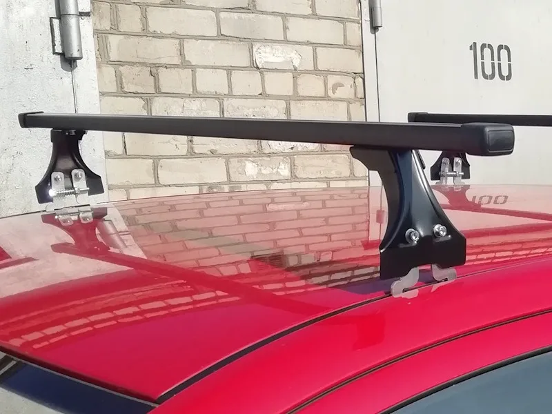 Комплект поперечин на крышу в штатные места модель Delta POLO 1,2 метра