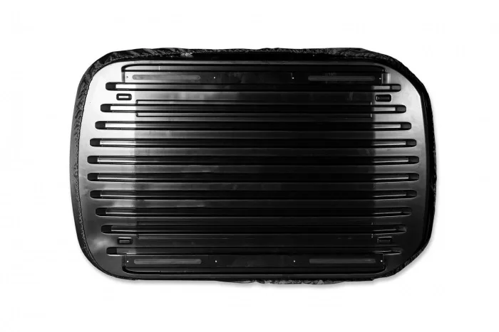 Автомобильный бокс Евродеталь Магнум 350 Черный карбон 140 х 90 х 42 — изображение 3