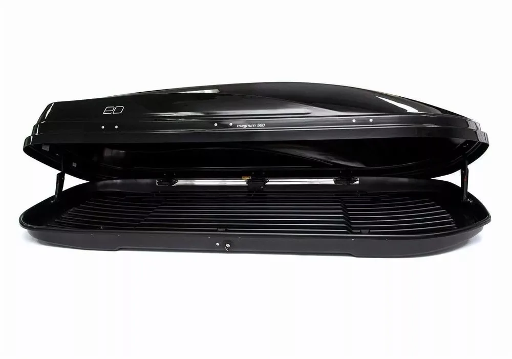 Автомобильный бокс Евродеталь Магнум 580 Черный металлик 220 х 84 х 40 — изображение 7