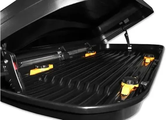 Автомобильный бокс Евродеталь Магнум 580 Черный металлик 220 х 84 х 40 — изображение 10