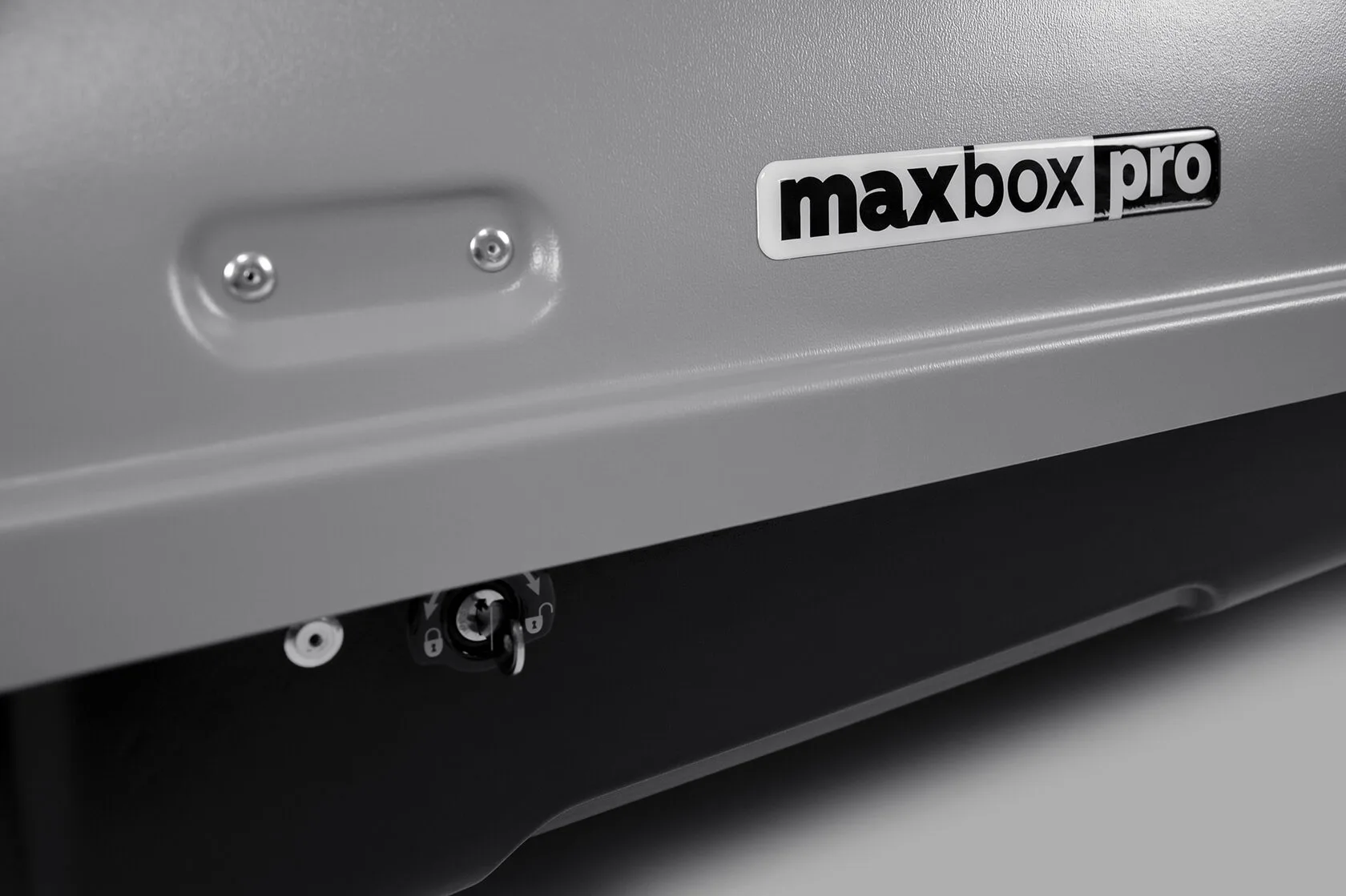 Автомобильный бокс MaxBox PRO 380 серый матовый 159x79x43 одностороннее открывание — изображение 6