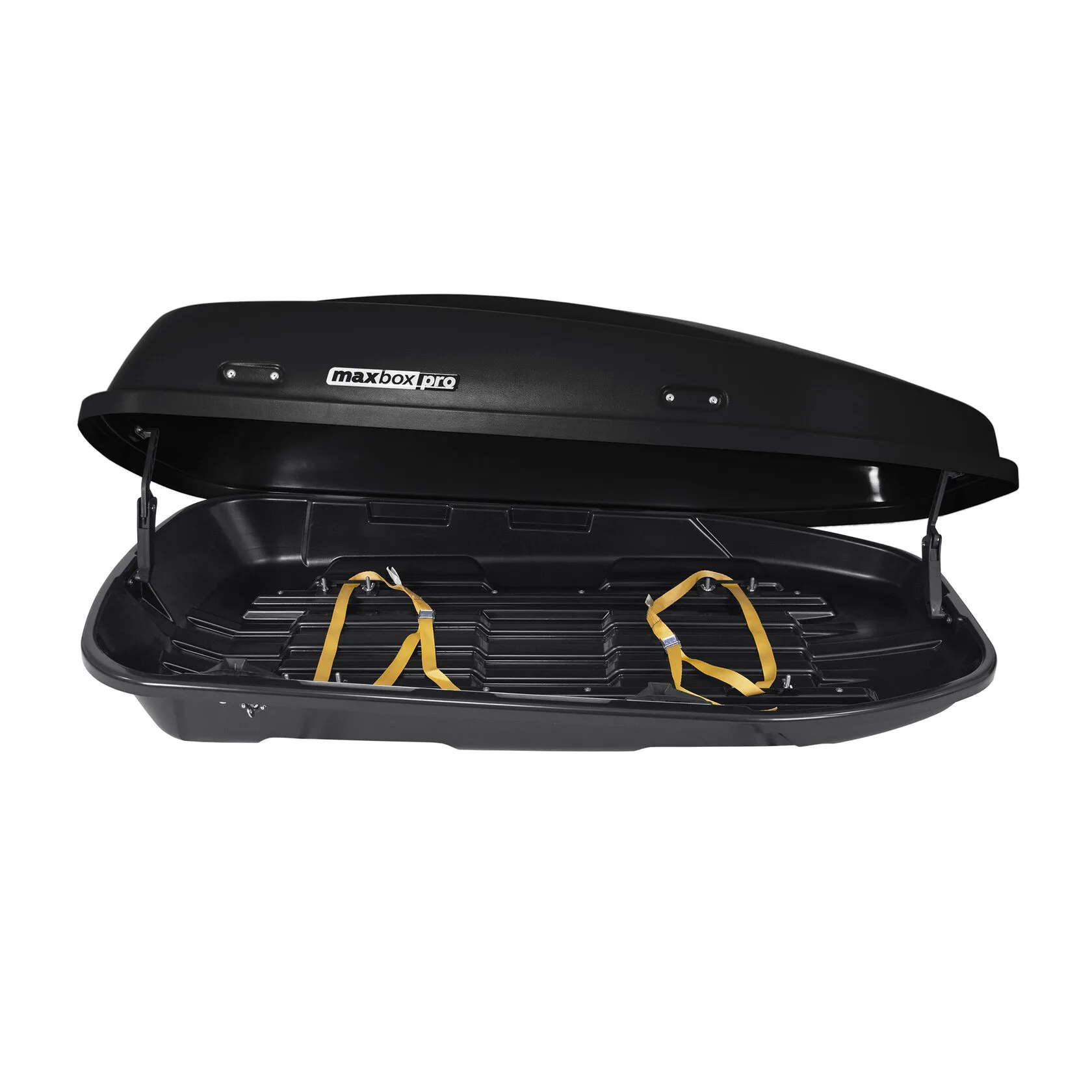 Автомобильный бокс MaxBox PRO 380 черный матовый 159x79x43 одностороннее открывание — изображение 7