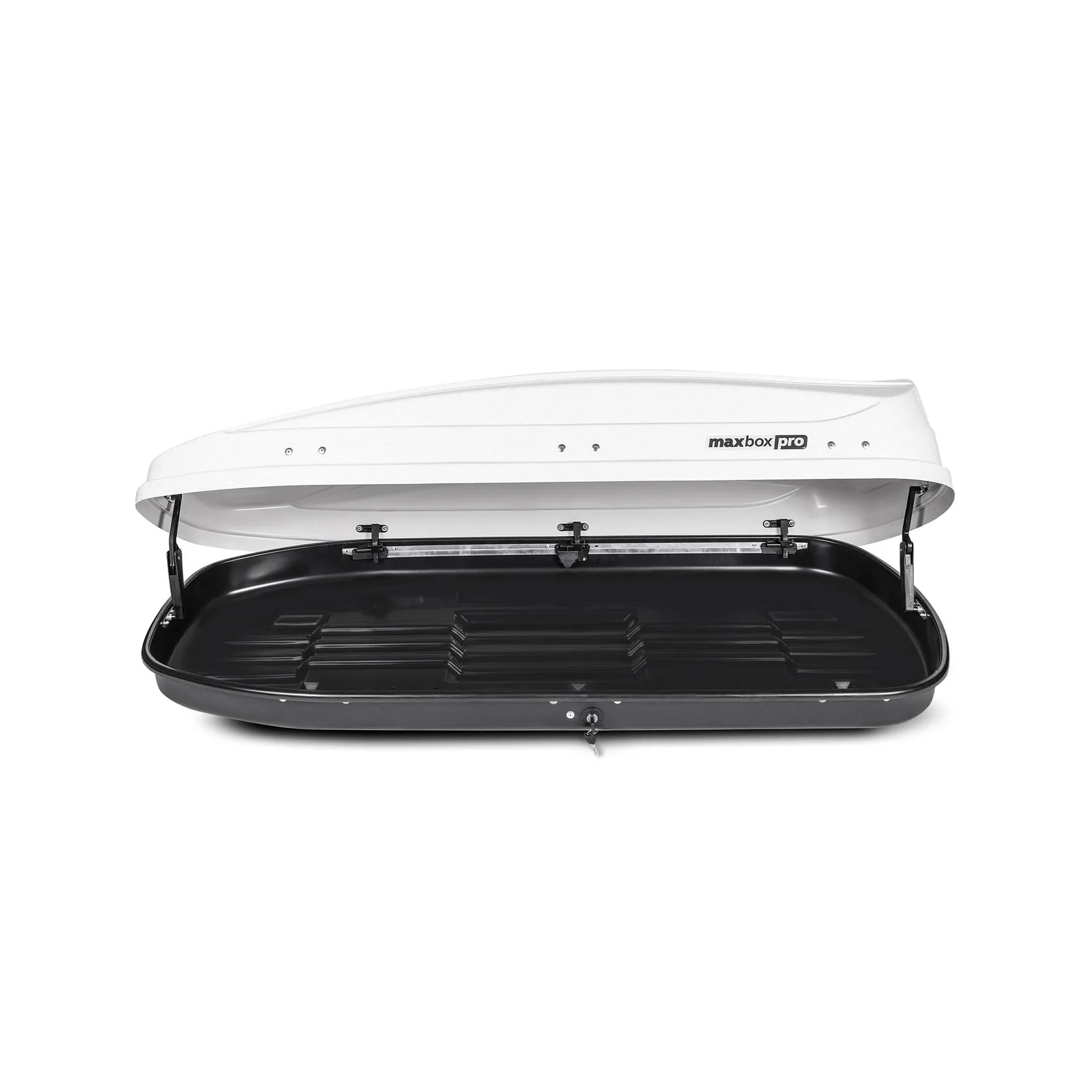 Автомобильный бокс MaxBox PRO 460 белый глянцевый 175x84x42 — изображение 5