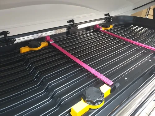 Автобокс ЕвроДеталь Магнум 390L черный карбон 185 х 84 х 42 — изображение 4