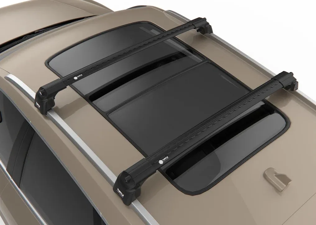 Багажник на интегрированные рейлинги Turtle Air 2 черные