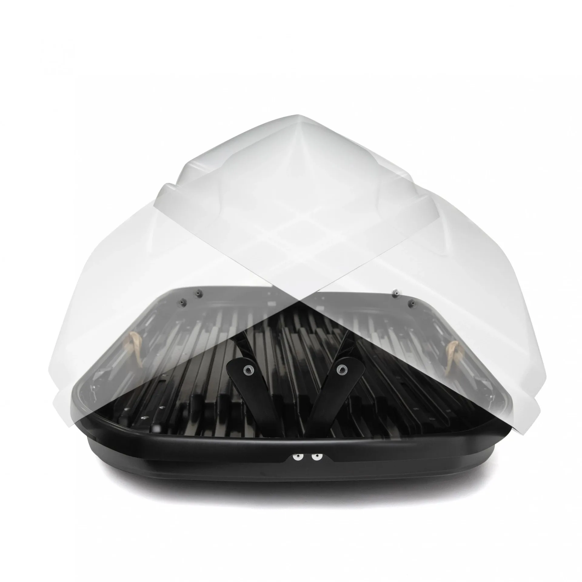 Автомобильный бокс Евродеталь Магнум 580 Серый металлик 220 х 84 х 40 — изображение 7