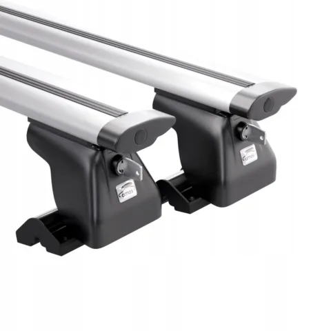 Багажник в штатные отверстия на крышу авто Amos Dromader C-15 1,4 aero (крыло) c закрытием замком Plus