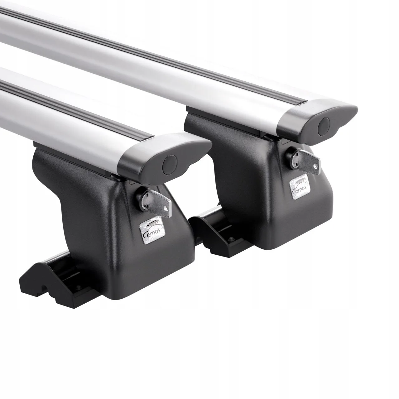 Багажник в штатные отверстия на крышу авто Amos Dromader C-15 1,4 aero (крыло) c закрытием замком Plus