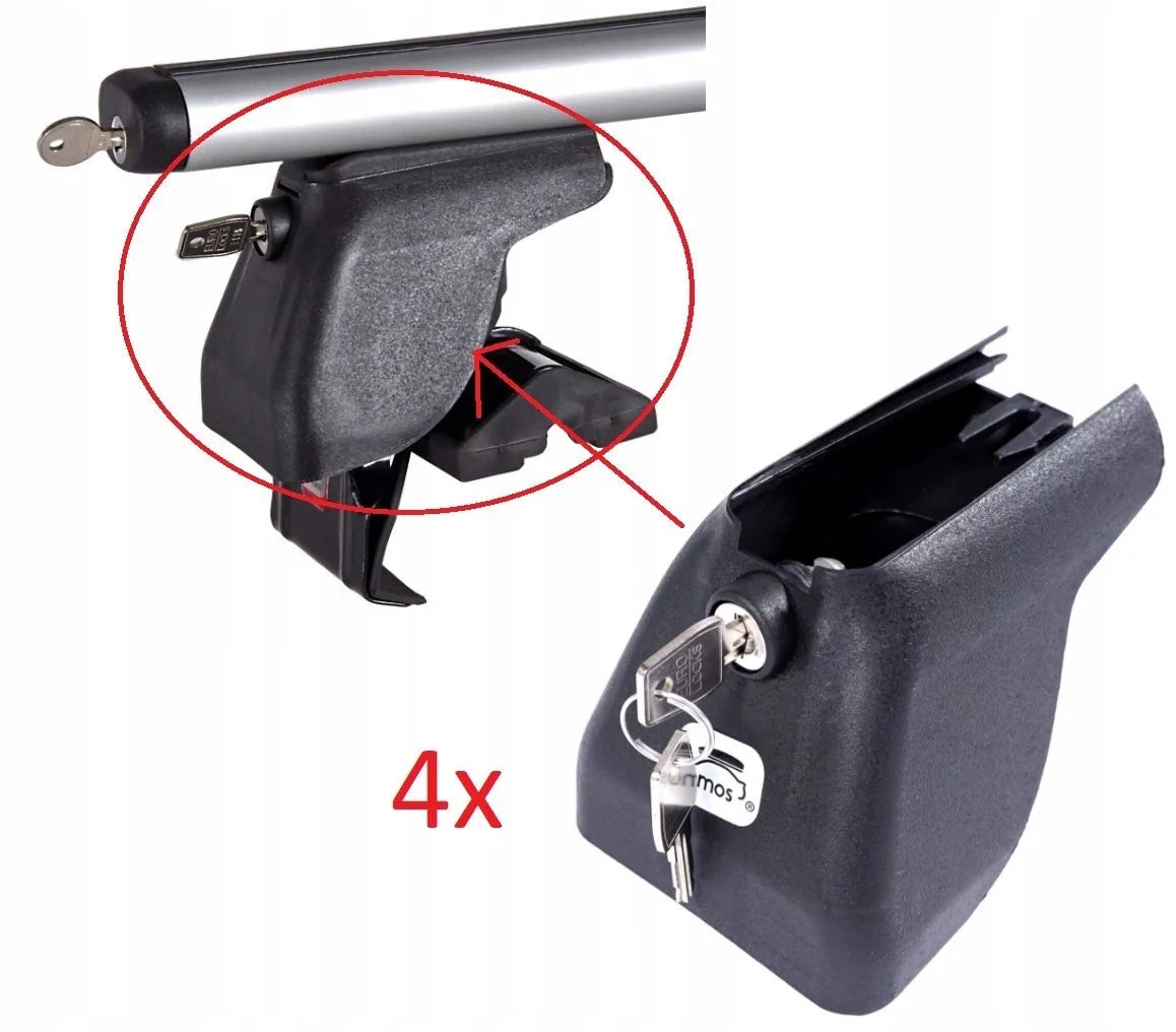 Замки на багажник Dromader (плюсы)