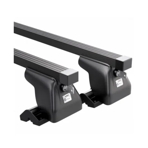 Багажник в штатные отверстия на крышу авто Amos Dromader C-15 1,4 c закрытием замком Plus