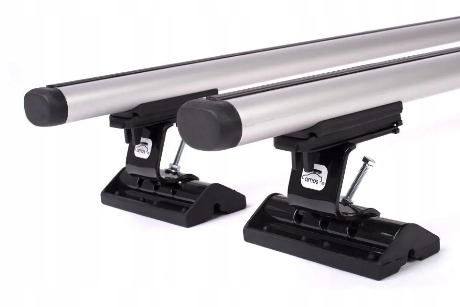 Багажник в штатные отверстия на крышу авто Amos Dromader C-15 1,4 аэродинамические