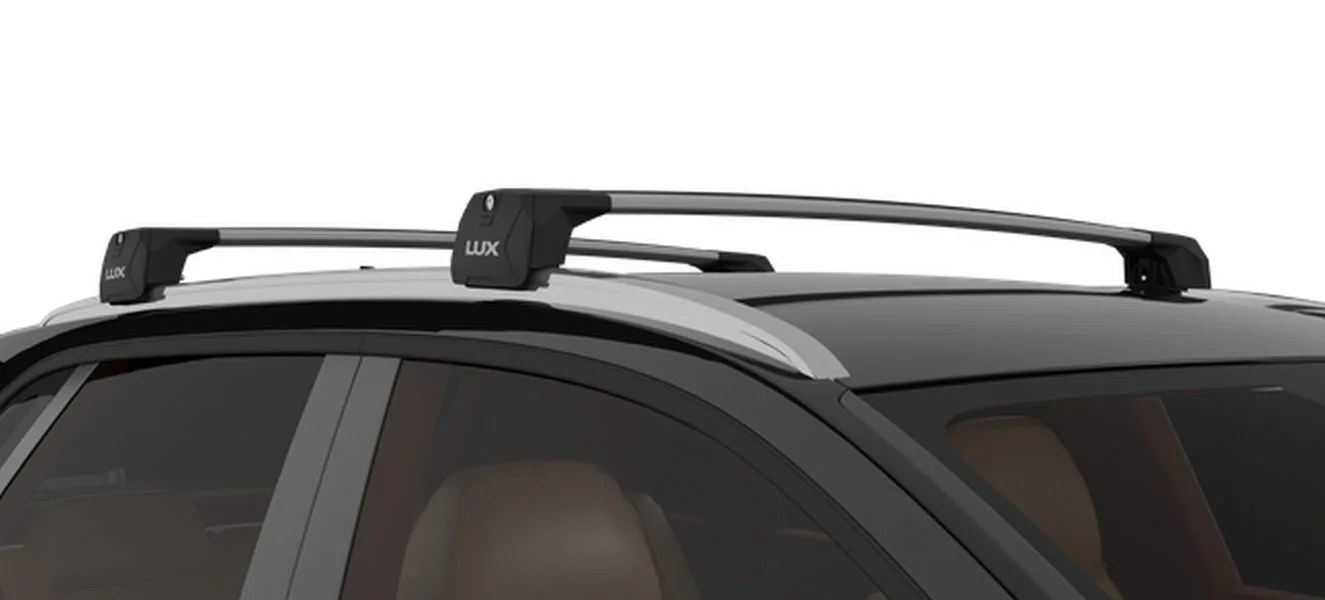 Багажная система LUX SCOUT-2 с дугами Актив 110 см серебристыми для а/м с интегрированными рейлингами