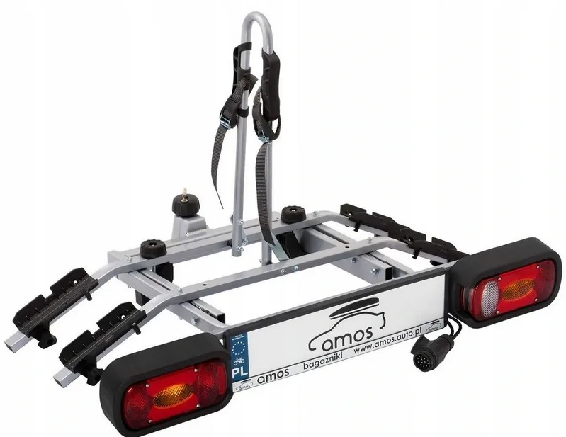 Велокрепление на фаркоп AMOS TYTAN 2 Plus Платформа для 2-х велосипедов