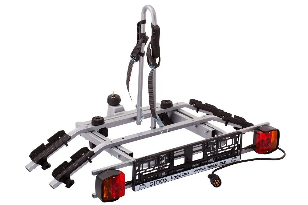 Велокрепление на фаркоп AMOS TYTAN 2 Plus Платформа для 2-х велосипедов