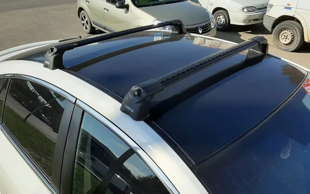 Багажные поперечины Can Otomotiv Turtle Air 3 Black long в штатные места