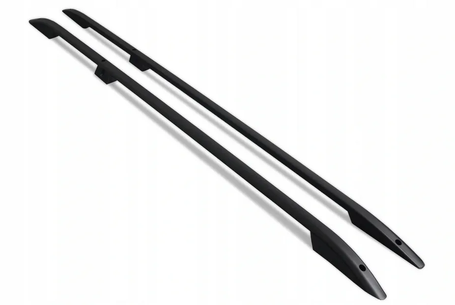 Рейлинги на крышу Volkswagen T5, T6 черные длинная база