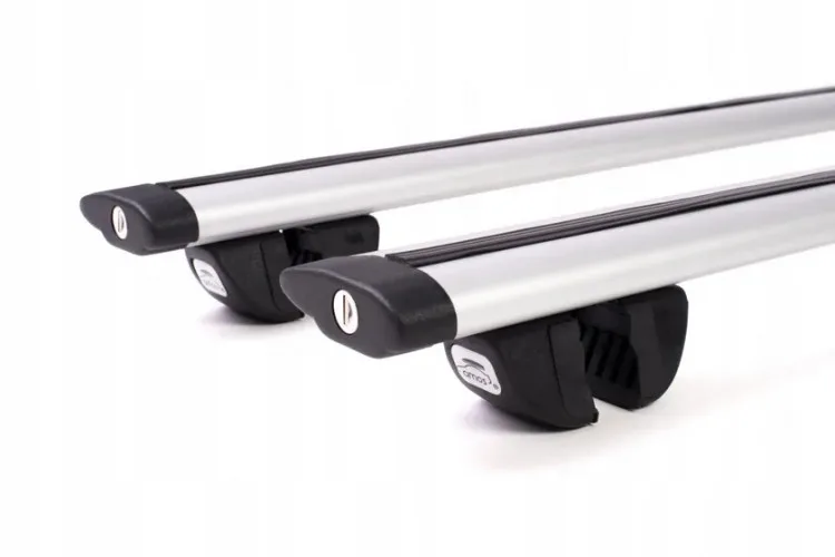 Поперечины на рейлинги Amos Futura 1,2 aero (крыло) + ключ