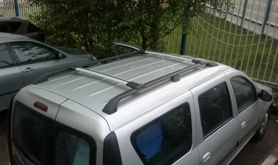 Поперечины Can Otomotiv Diamond Аэродинамические 106 см СЕРЫЕ — изображение 3