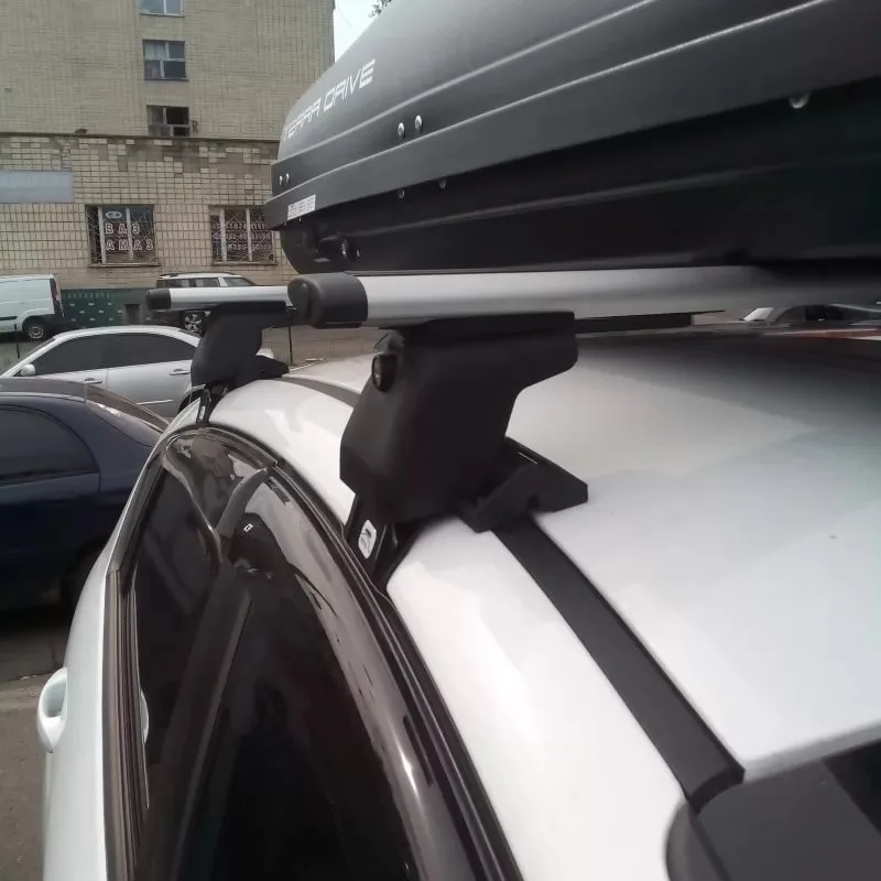 Крепление багажника на крышу Amos DROMADER D-5 1,3 aero (крыло) + Plus