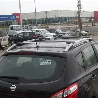 Автомобильная багажная система Wingbar roof rack Black аэро с замком — изображение 4