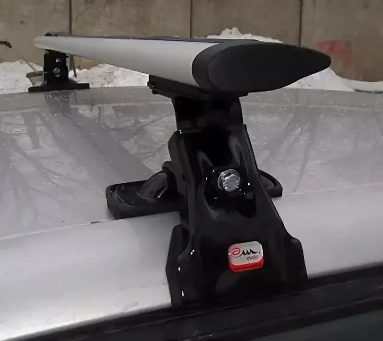 Багажник на крышу Amos Dromader D-4 1,4 aero (крыло) без замка — изображение 2