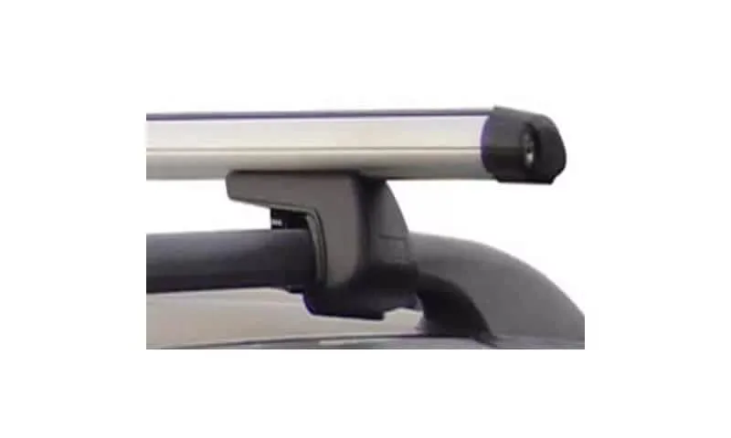 Багажник аэродинамический L14 1,3 м. с алюмиевыми поперечинами с ключом