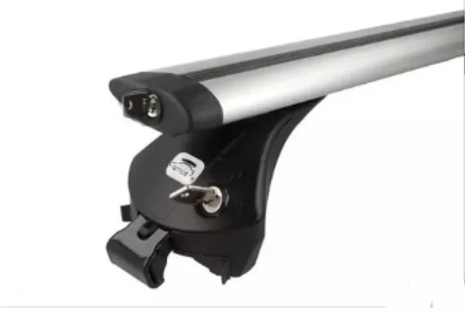 Багажник на интегрированные рейлинги Amos Alfa boss aero (крыло) с ключом