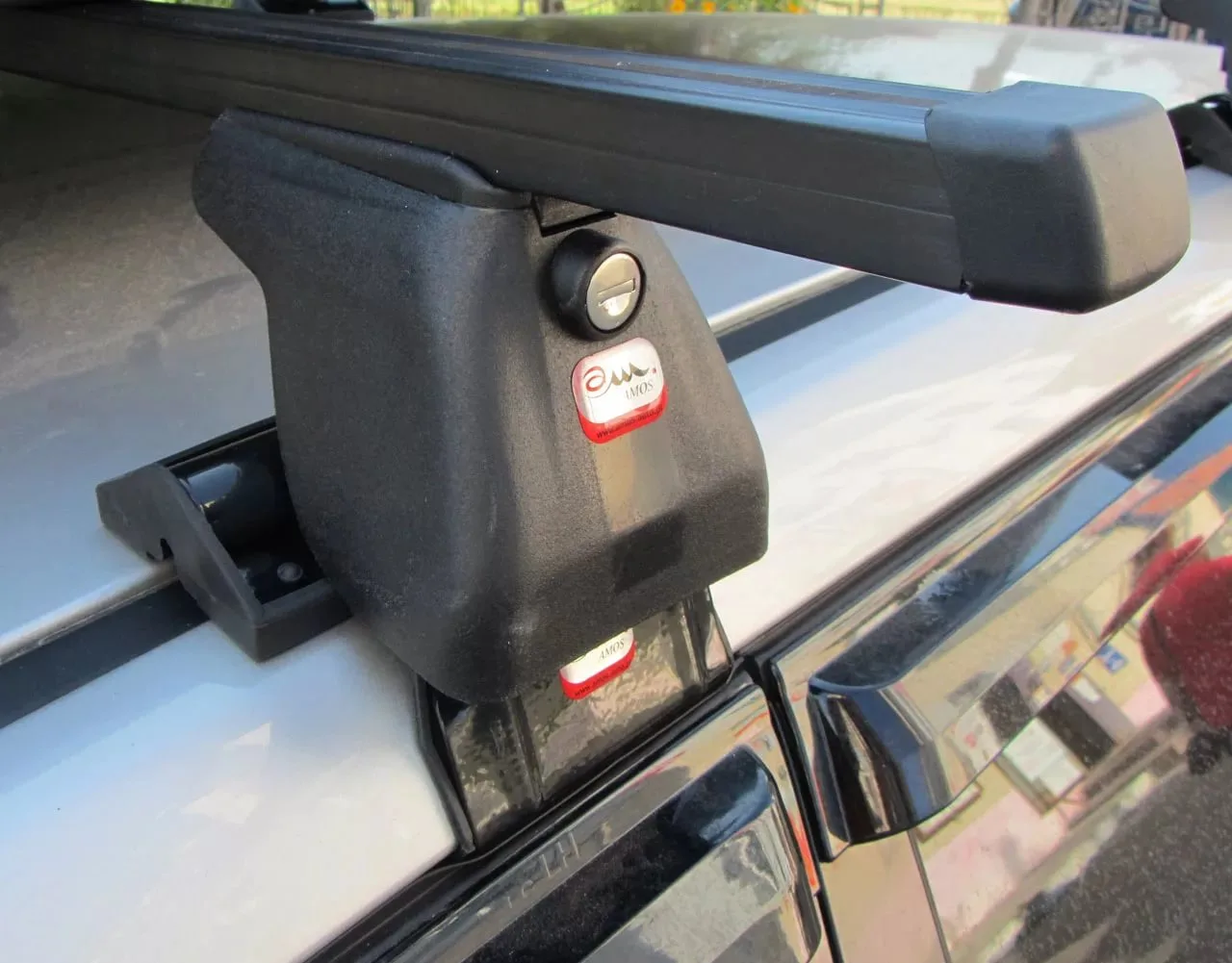 Багажник на крышу Amos Dromader D-1 1,6 + замок PLUS