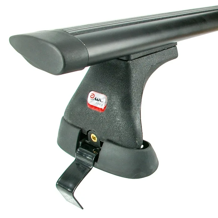 Крепление багажника на крышу AMOS Koala K-i Renault Logan, Sandero аэродинамические aero (крыло) Black