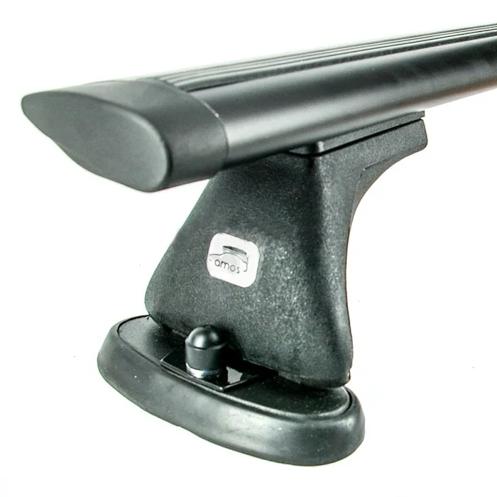 Крепление багажника на крышу AMOS Koala K-D 1,3 аэродинамические aero (крыло) Black