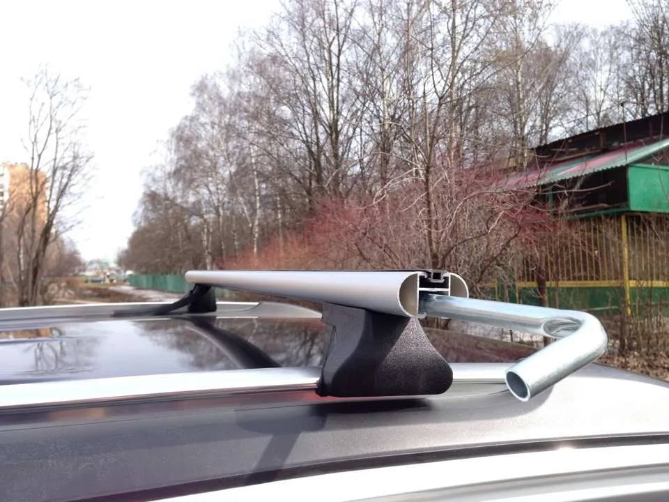 Крепление багажника на рейлинги Amos AlFA 1,6 аэродинамические