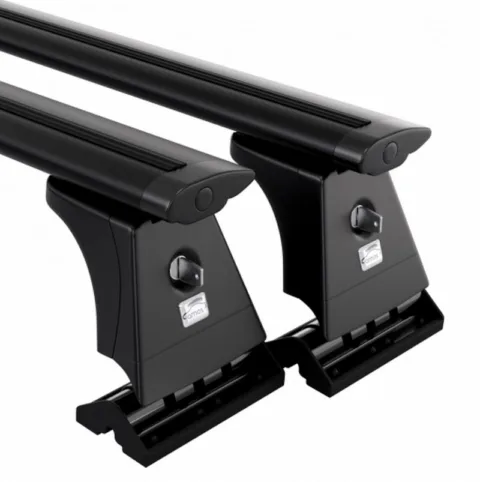 Багажник Beta kit 113 в штатные места + 1,2 аэродинамический aero (крыло) Black