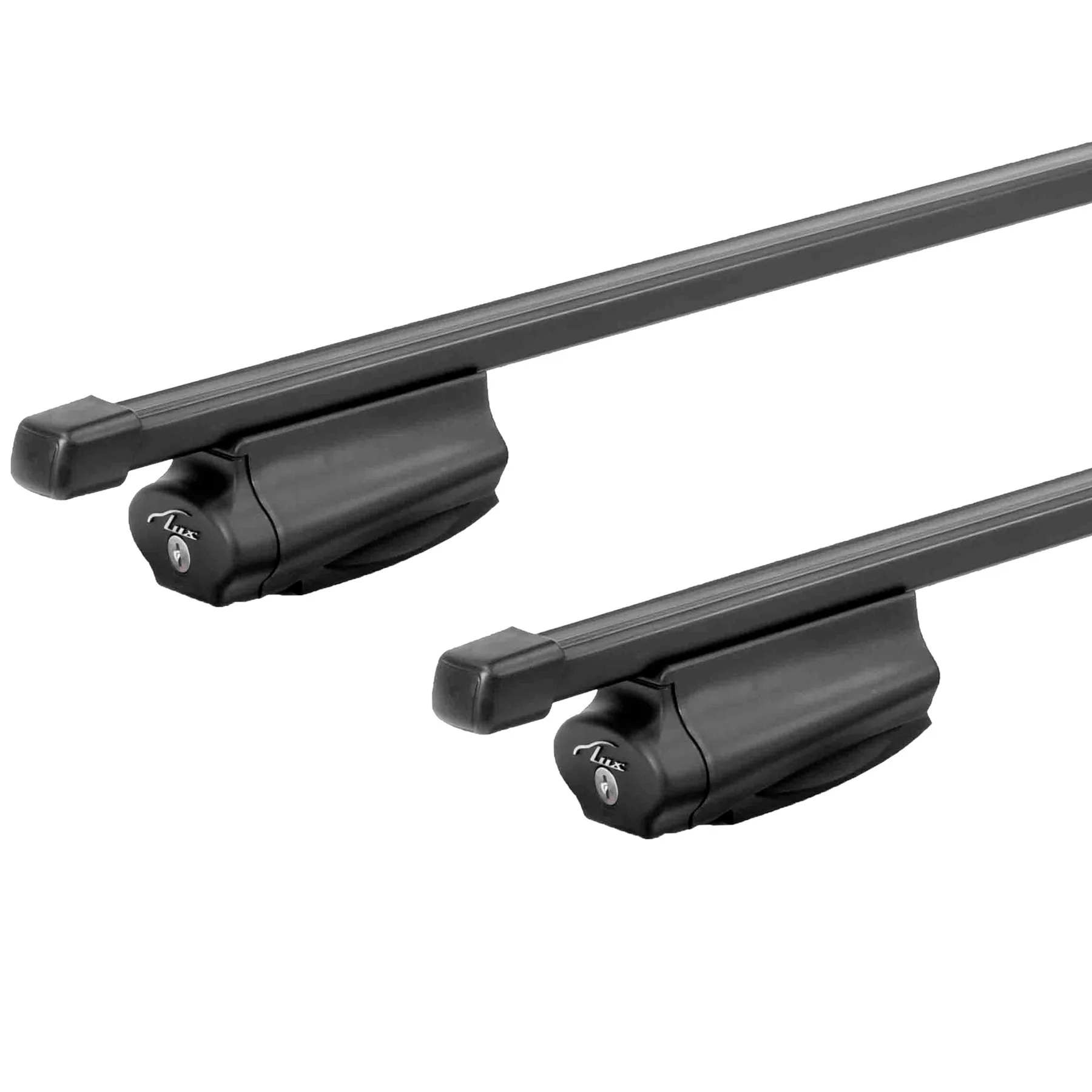 Багажная система LUX Бэлт с дугами 1,2 м прямоугольными в пластике для а/м с рейлингами
